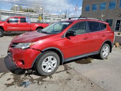 Salvage cars for sale from Copart Littleton, CO: 2013 Toyota Rav4 LE