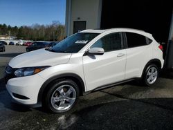 Salvage cars for sale at Exeter, RI auction: 2016 Honda HR-V EXL