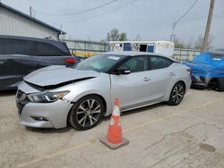 Salvage cars for sale at Pekin, IL auction: 2017 Nissan Maxima 3.5S