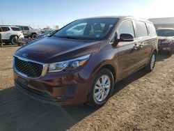 KIA salvage cars for sale: 2016 KIA Sedona LX