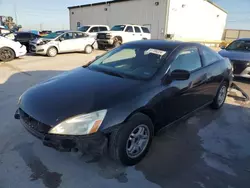 Salvage cars for sale at Haslet, TX auction: 2005 Honda Accord LX