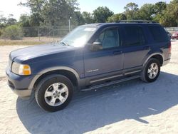 Ford Explorer salvage cars for sale: 2004 Ford Explorer XLT