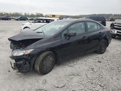 Honda Civic LX salvage cars for sale: 2013 Honda Civic LX