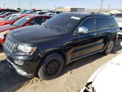 Jeep Grand Cherokee salvage cars for sale: 2014 Jeep Grand Cherokee Summit