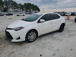 Salvage cars for sale at Loganville, GA auction: 2018 Toyota Corolla L