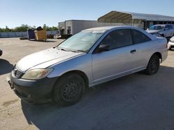 Salvage cars for sale from Copart Fresno, CA: 2004 Honda Civic DX VP