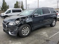 Salvage cars for sale from Copart Rancho Cucamonga, CA: 2019 Chevrolet Traverse LT