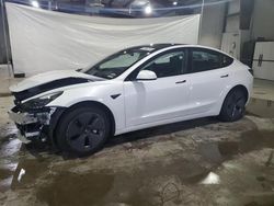 Salvage cars for sale at North Billerica, MA auction: 2023 Tesla Model 3