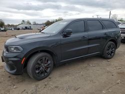 Salvage cars for sale at Hillsborough, NJ auction: 2022 Dodge Durango GT