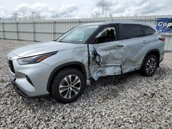 Salvage cars for sale from Copart Wayland, MI: 2023 Toyota Highlander L