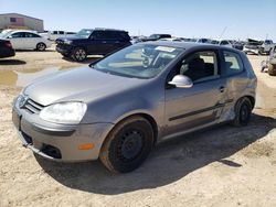 Salvage cars for sale from Copart Amarillo, TX: 2008 Volkswagen Rabbit