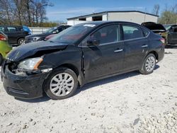 Salvage cars for sale at Kansas City, KS auction: 2015 Nissan Sentra S