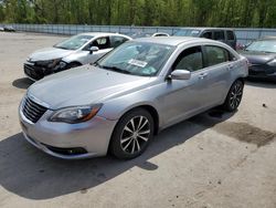 Salvage cars for sale from Copart Glassboro, NJ: 2013 Chrysler 200 Limited
