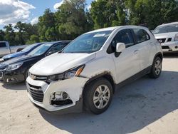 Vehiculos salvage en venta de Copart Ocala, FL: 2017 Chevrolet Trax LS