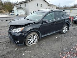 Salvage cars for sale from Copart York Haven, PA: 2015 Toyota Rav4 Limited