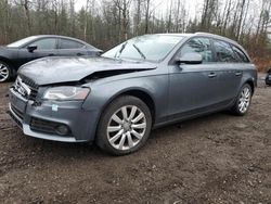 Salvage cars for sale at Bowmanville, ON auction: 2012 Audi A4 Premium