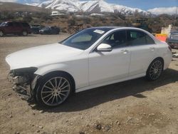 Mercedes-Benz salvage cars for sale: 2016 Mercedes-Benz C 300 4matic