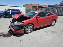Salvage cars for sale from Copart Anthony, TX: 2014 Toyota Camry L