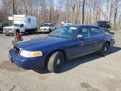 Salvage cars for sale at East Granby, CT auction: 2007 Ford Crown Victoria Police Interceptor