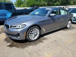 BMW 530 i salvage cars for sale: 2021 BMW 530 I