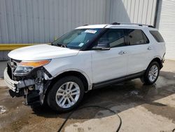 Salvage cars for sale at New Orleans, LA auction: 2014 Ford Explorer XLT