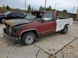 Chevrolet salvage cars for sale: 1992 Chevrolet GMT-400 C1500