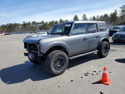 Salvage cars for sale at Windham, ME auction: 2023 Ford Bronco Base