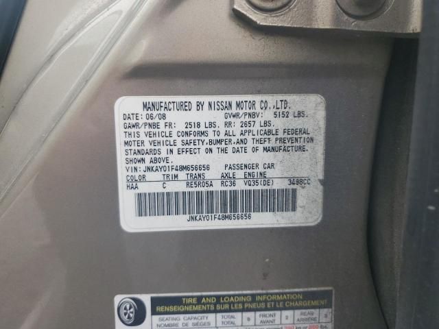 2008 Infiniti M35 Base