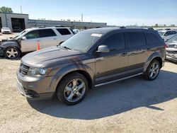 Salvage cars for sale at Harleyville, SC auction: 2017 Dodge Journey Crossroad