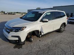 Salvage cars for sale from Copart Kansas City, KS: 2020 Honda Pilot EXL