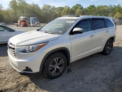 Toyota Highlander Vehiculos salvage en venta: 2016 Toyota Highlander XLE