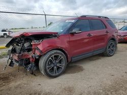 Salvage cars for sale from Copart Houston, TX: 2013 Ford Explorer Sport