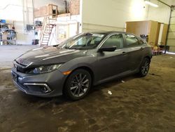 Honda salvage cars for sale: 2020 Honda Civic EX