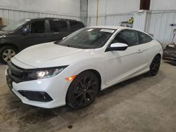 Salvage cars for sale from Copart Milwaukee, WI: 2019 Honda Civic Sport