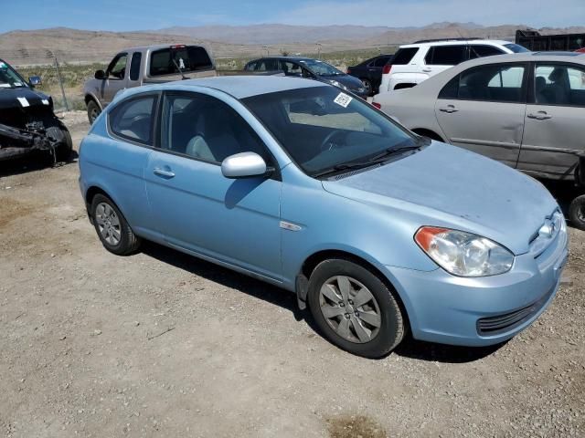 2010 Hyundai Accent Blue