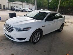 Salvage cars for sale from Copart Hueytown, AL: 2017 Ford Taurus SE