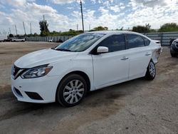 Salvage cars for sale at Miami, FL auction: 2019 Nissan Sentra S
