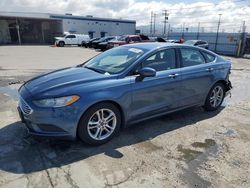 Salvage cars for sale from Copart Sun Valley, CA: 2018 Ford Fusion SE