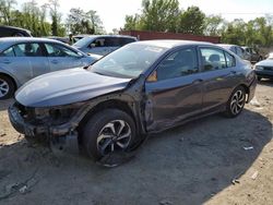 Vehiculos salvage en venta de Copart Baltimore, MD: 2016 Honda Accord EXL