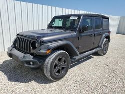 Jeep Wrangler Unlimited Sport salvage cars for sale: 2020 Jeep Wrangler Unlimited Sport