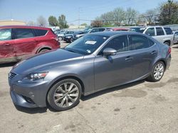 Salvage cars for sale at Moraine, OH auction: 2016 Lexus IS 300