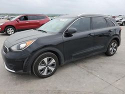 Salvage cars for sale at Grand Prairie, TX auction: 2017 KIA Niro FE