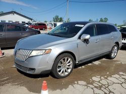 Salvage cars for sale at Pekin, IL auction: 2010 Lincoln MKT