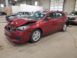 Salvage cars for sale at Blaine, MN auction: 2018 Subaru Impreza Premium