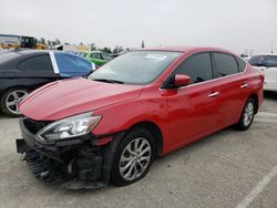 Nissan Sentra S salvage cars for sale: 2018 Nissan Sentra S