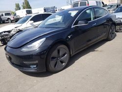 Tesla salvage cars for sale: 2018 Tesla Model 3