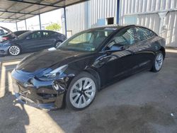 Vehiculos salvage en venta de Copart Sacramento, CA: 2022 Tesla Model 3