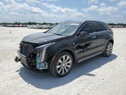 Salvage cars for sale at Arcadia, FL auction: 2019 Cadillac XT4 Premium Luxury