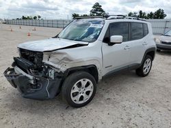 Jeep salvage cars for sale: 2015 Jeep Renegade Limited