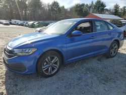 Salvage cars for sale at Mendon, MA auction: 2022 Volkswagen Jetta SE